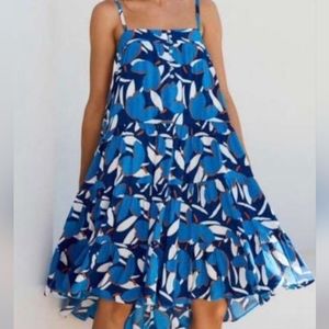 flowy floral summer dress